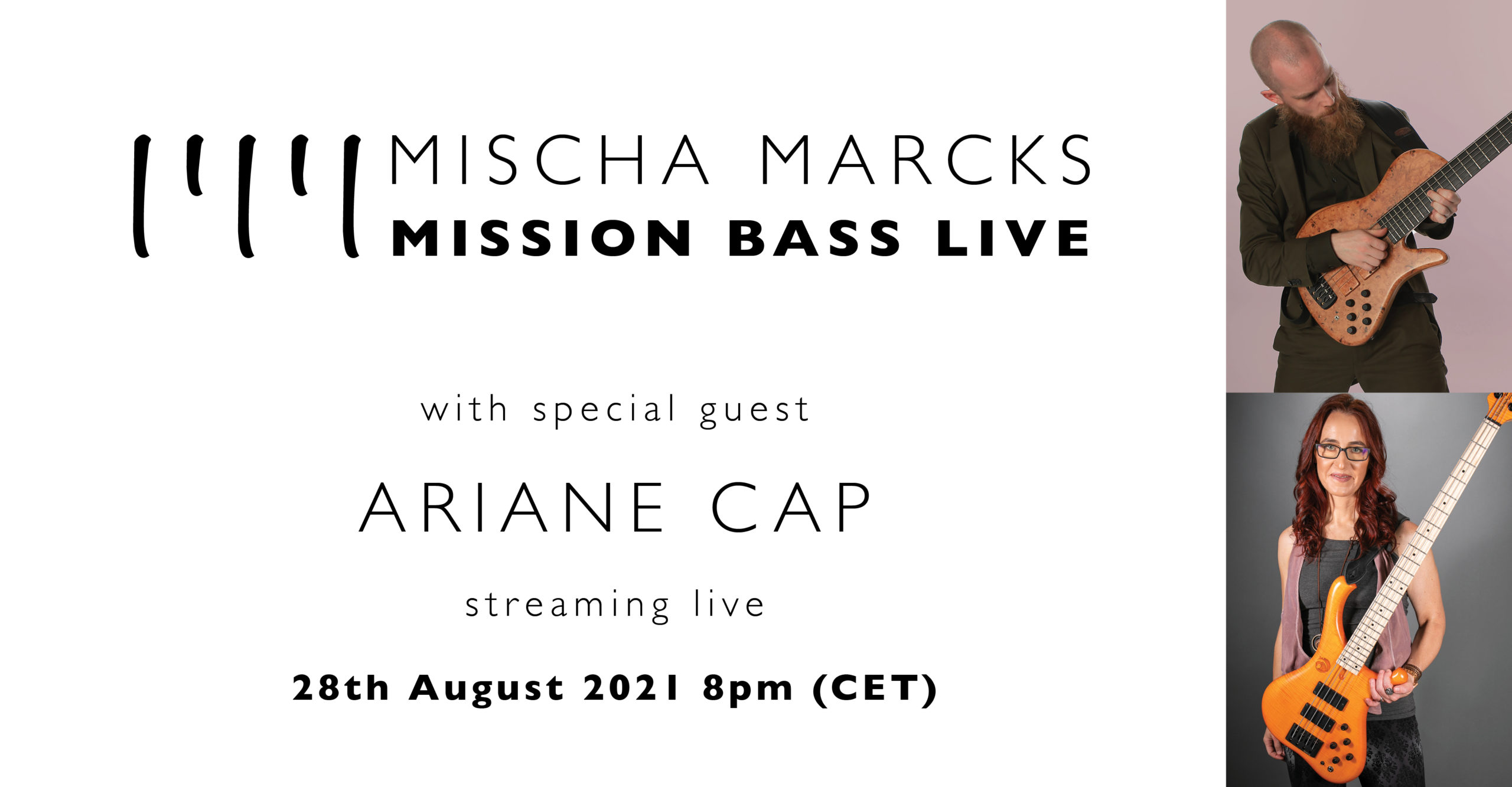 Mischa Marcks presents Mission Bass Live featuring Ariane Cap